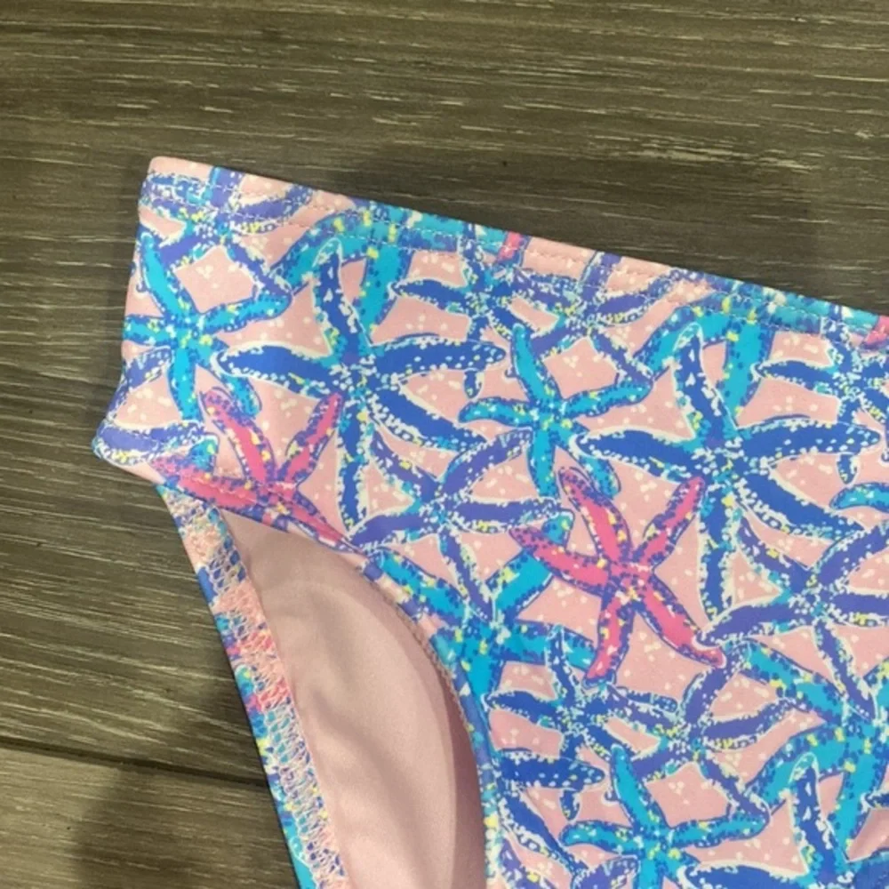 NWOT! Vineyard Vines Blue and Pink Starfish Girls‎ Bikini Bottom